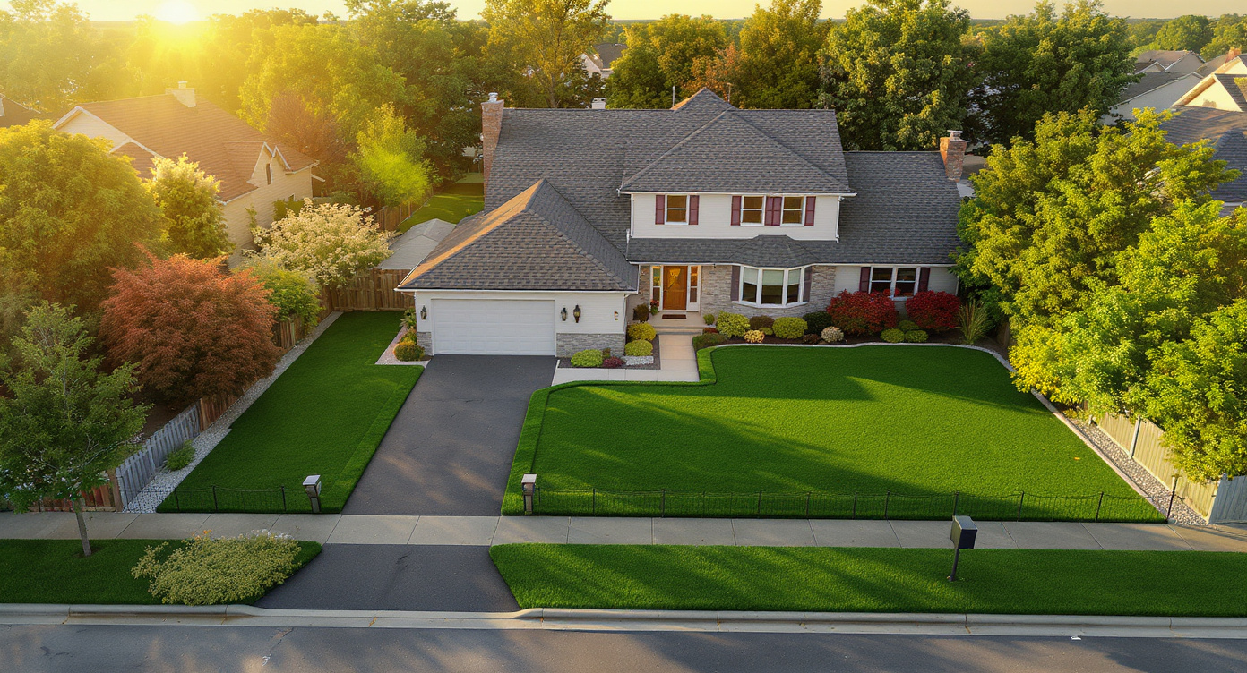 Backyard turf installation in Port Dalhousie, St. Catharines by Twelve Mile Turf Co.