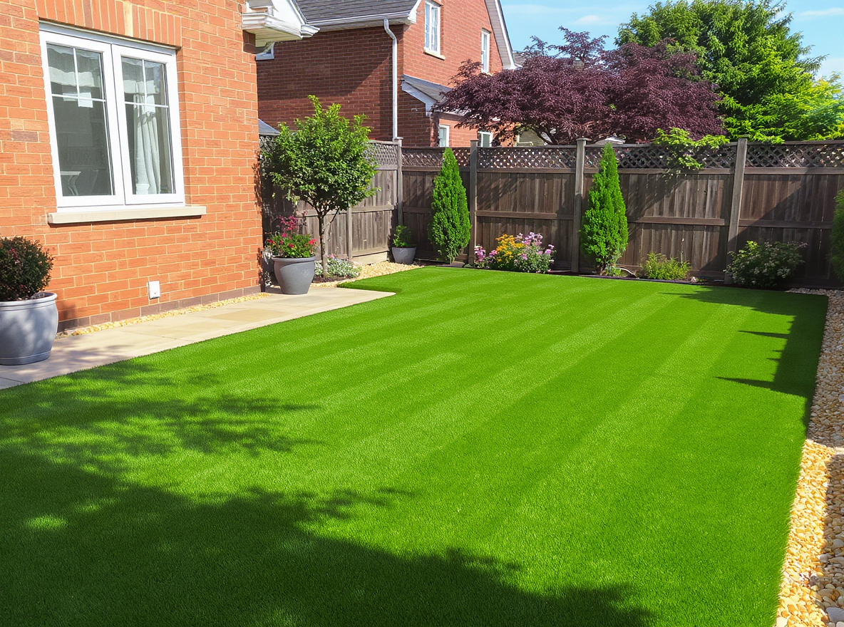 Custom putting green installation in Grimsby by Twelve Mile Turf Co.